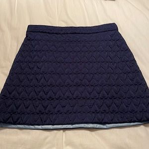 TOPSHOP navy skirt